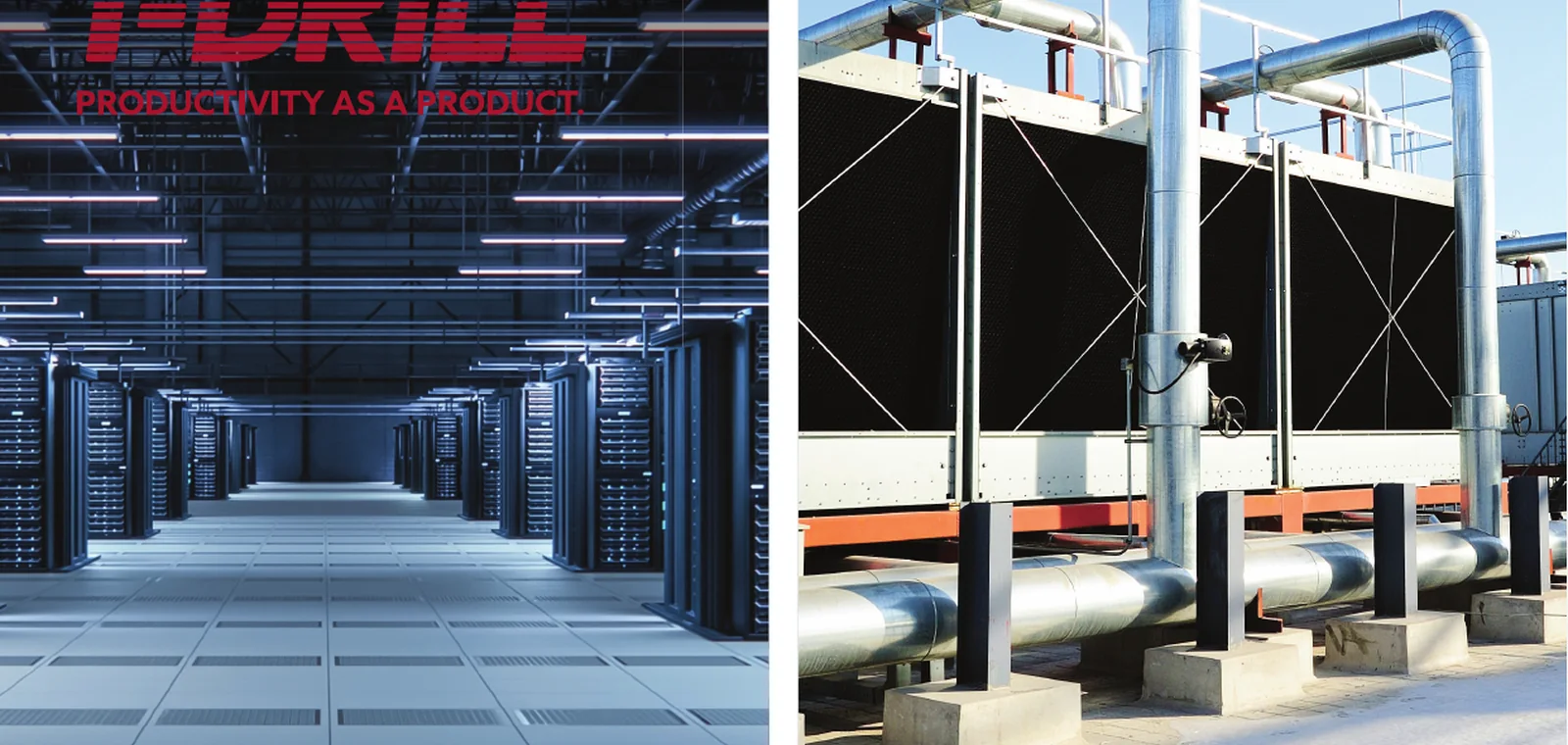 Infrastruktura serwerowni Data Center i system chłodzenia cieczą