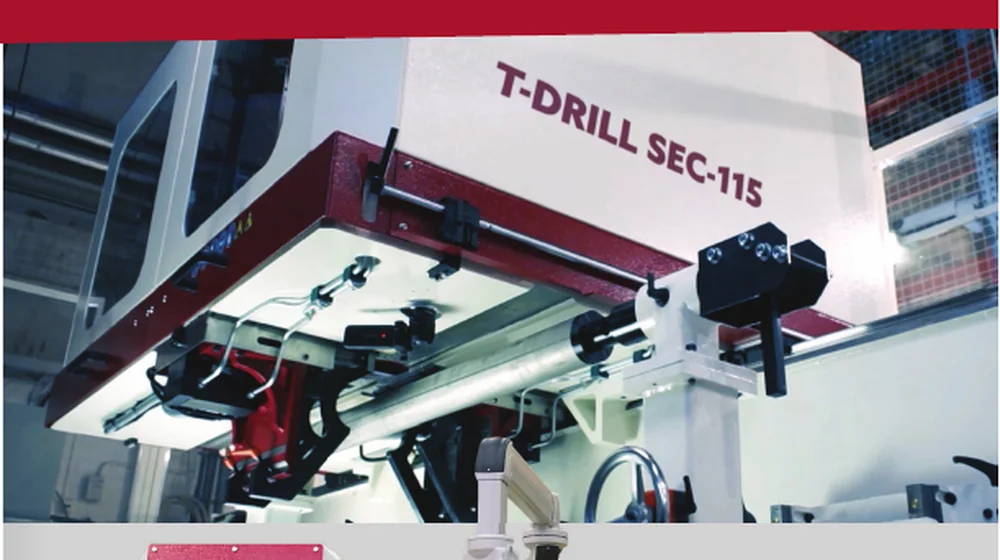 Maszyna T-DRILL SEC-115 do automatycznego formowania odgałęzień